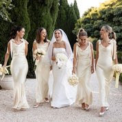 The Phoenix Gown With Shoulder Bows