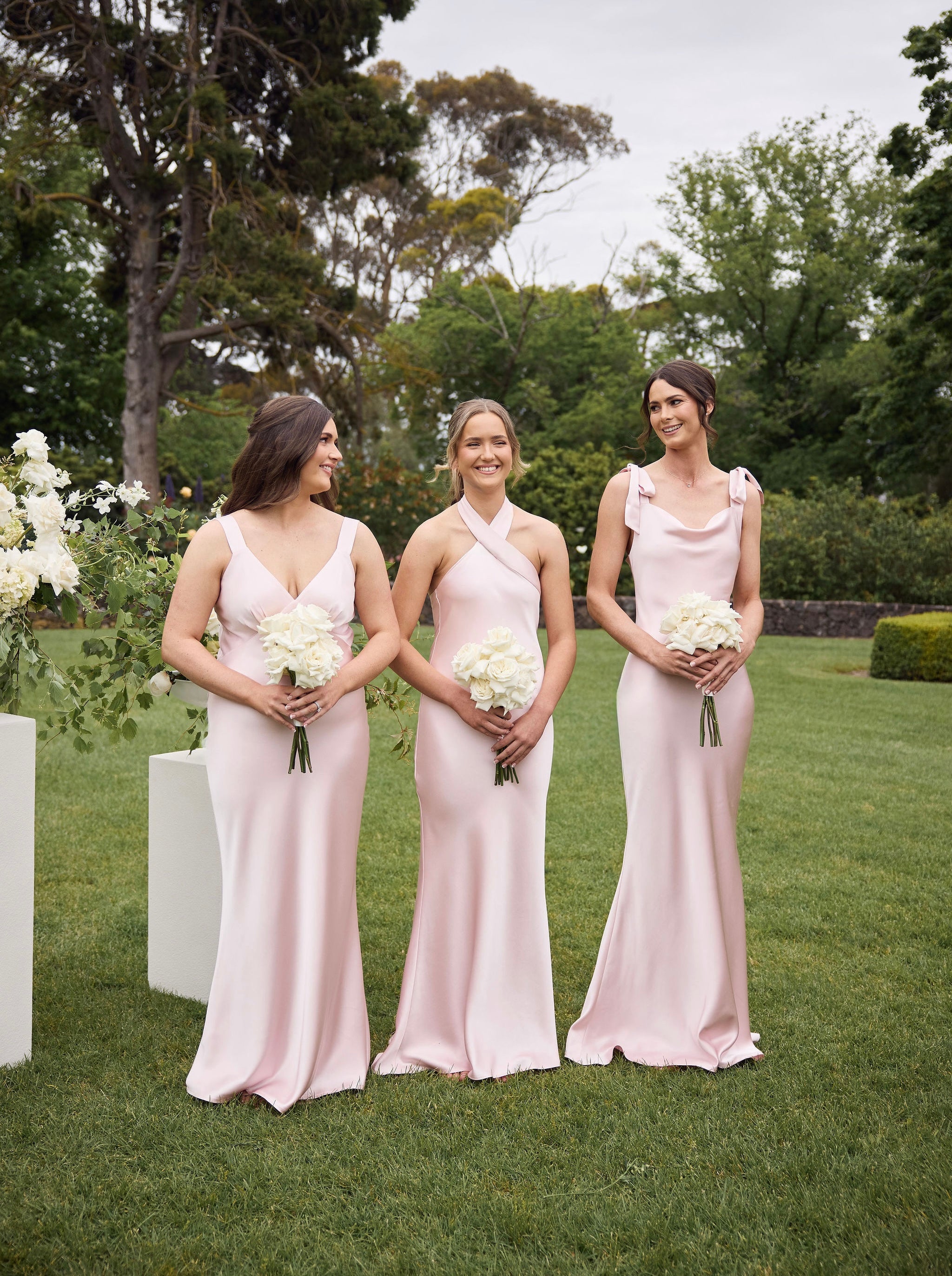 The Phoenix Gown With Shoulder Bows