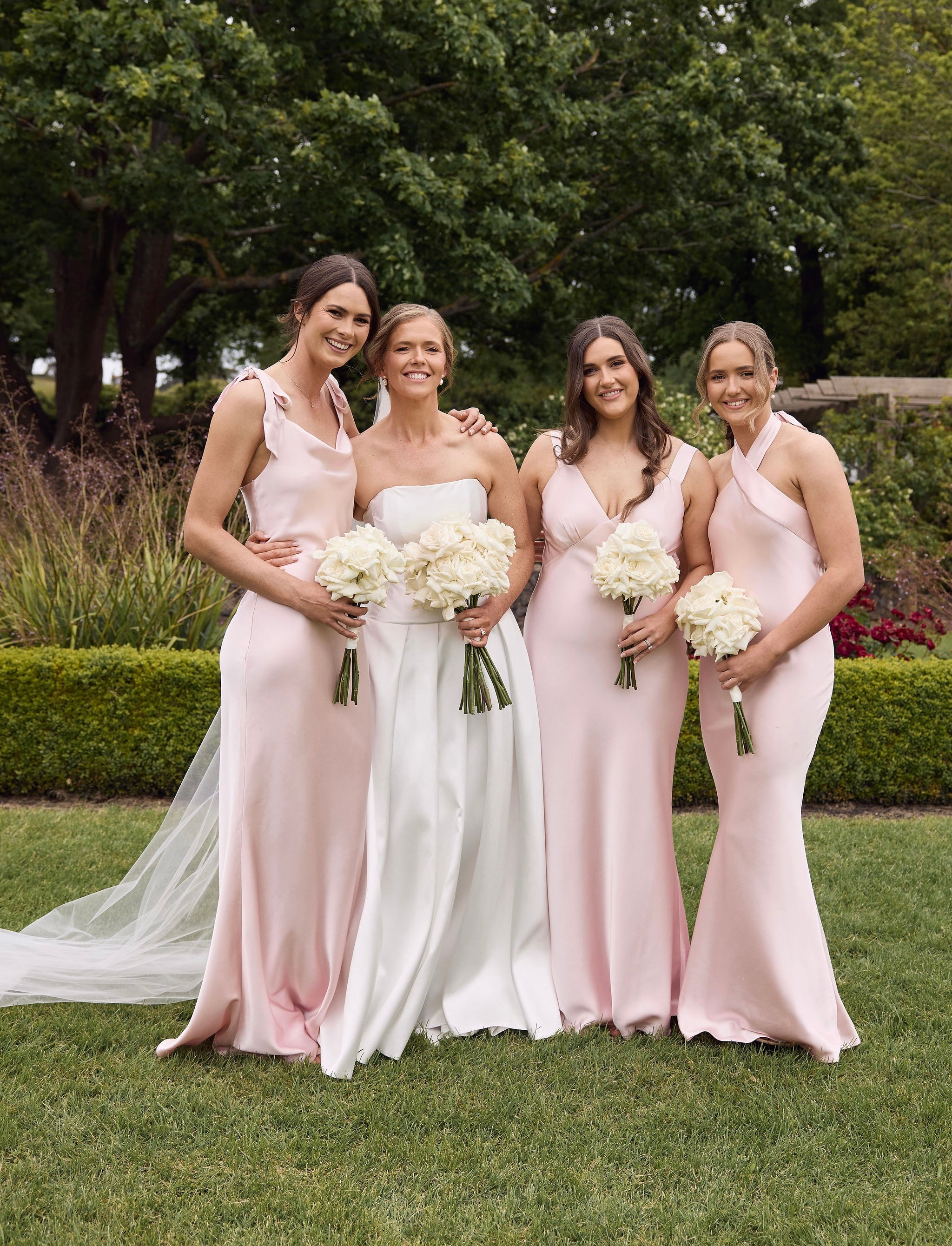 The Phoenix Gown With Shoulder Bows