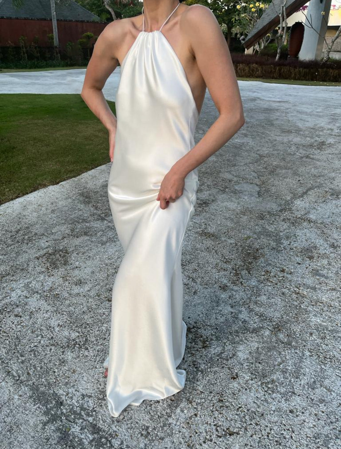 THE BAMBI HALTER GOWN