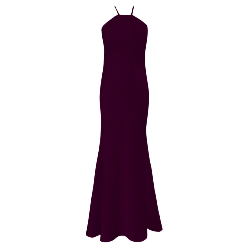 THE BAMBI HALTER GOWN