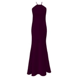 THE BAMBI HALTER GOWN