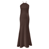 THE BAMBI HALTER GOWN