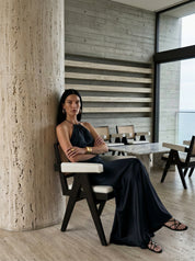 THE BAMBI HALTER GOWN