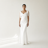 THE PHOENIX GOWN WITH SHOULDER BOWS