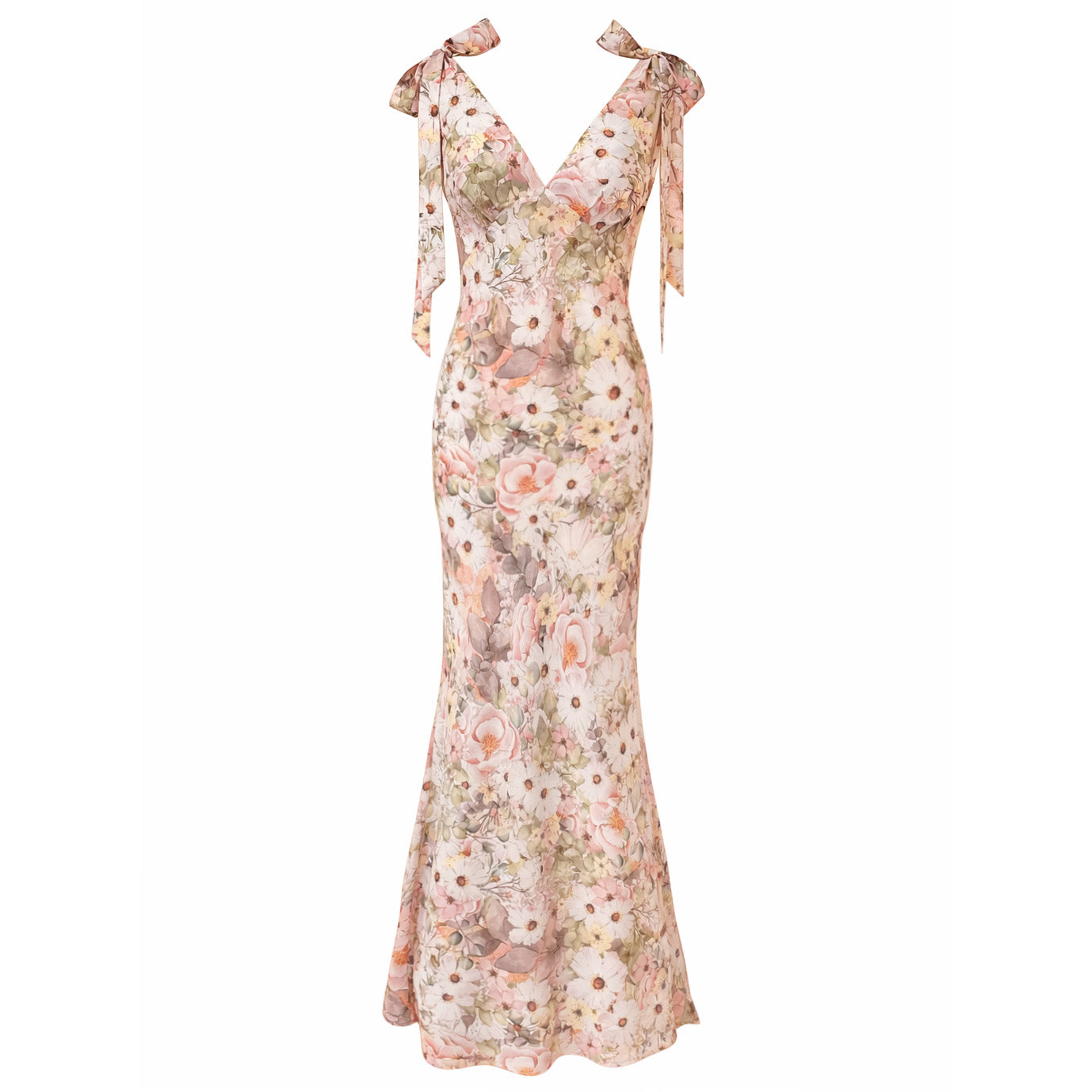 THE ROSALIE GOWN WITH SHOULDER BOWS
