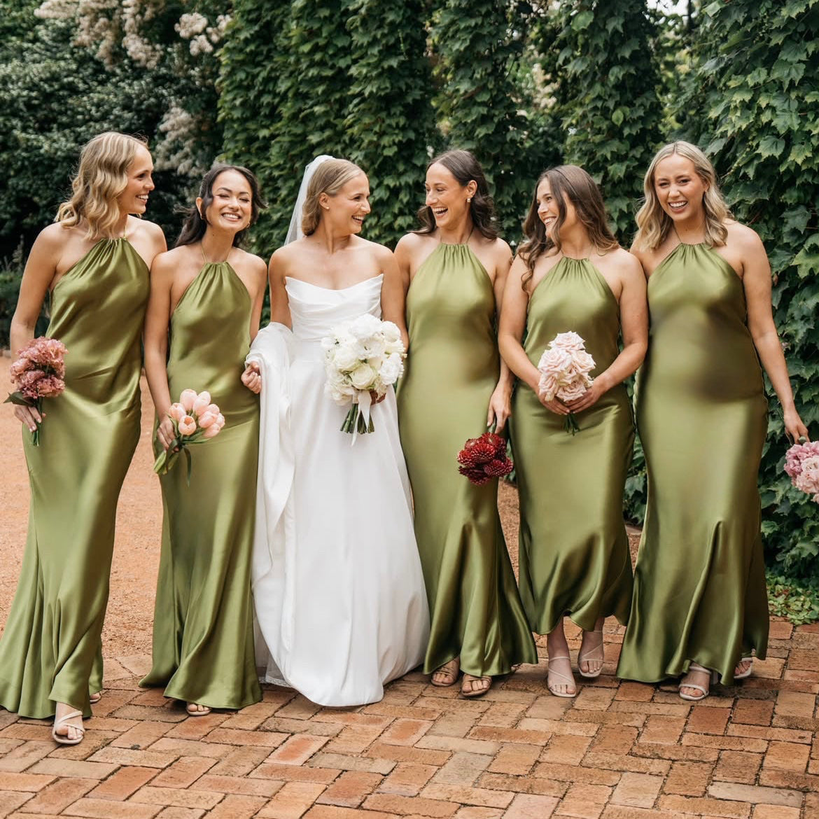 THE BAMBI HALTER GOWN