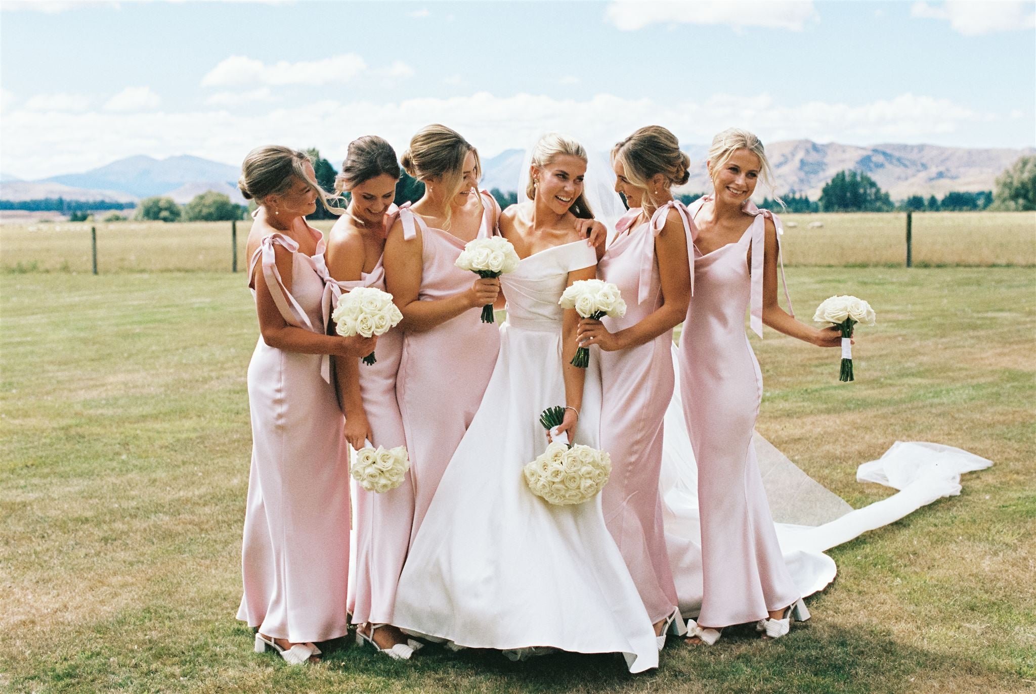 The Phoenix Gown With Shoulder Bows