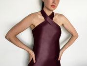 THE ASHTON HALTER DRESS