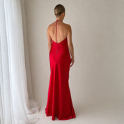 THE BAMBI HALTER GOWN