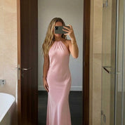 THE BAMBI HALTER GOWN