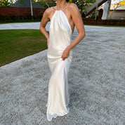 THE BAMBI HALTER GOWN