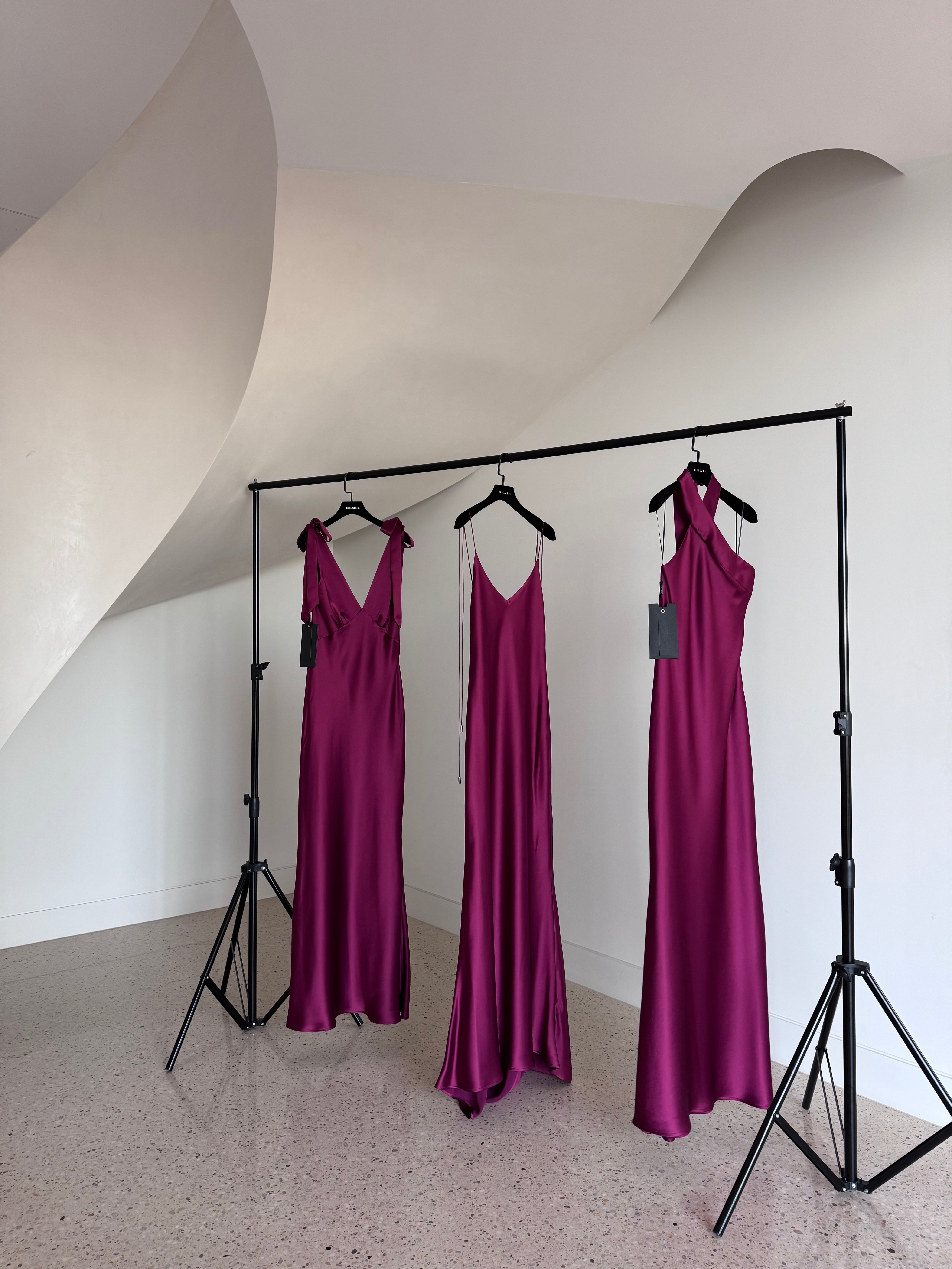 THE ROSALIE GOWN WITH SHOULDER BOWS