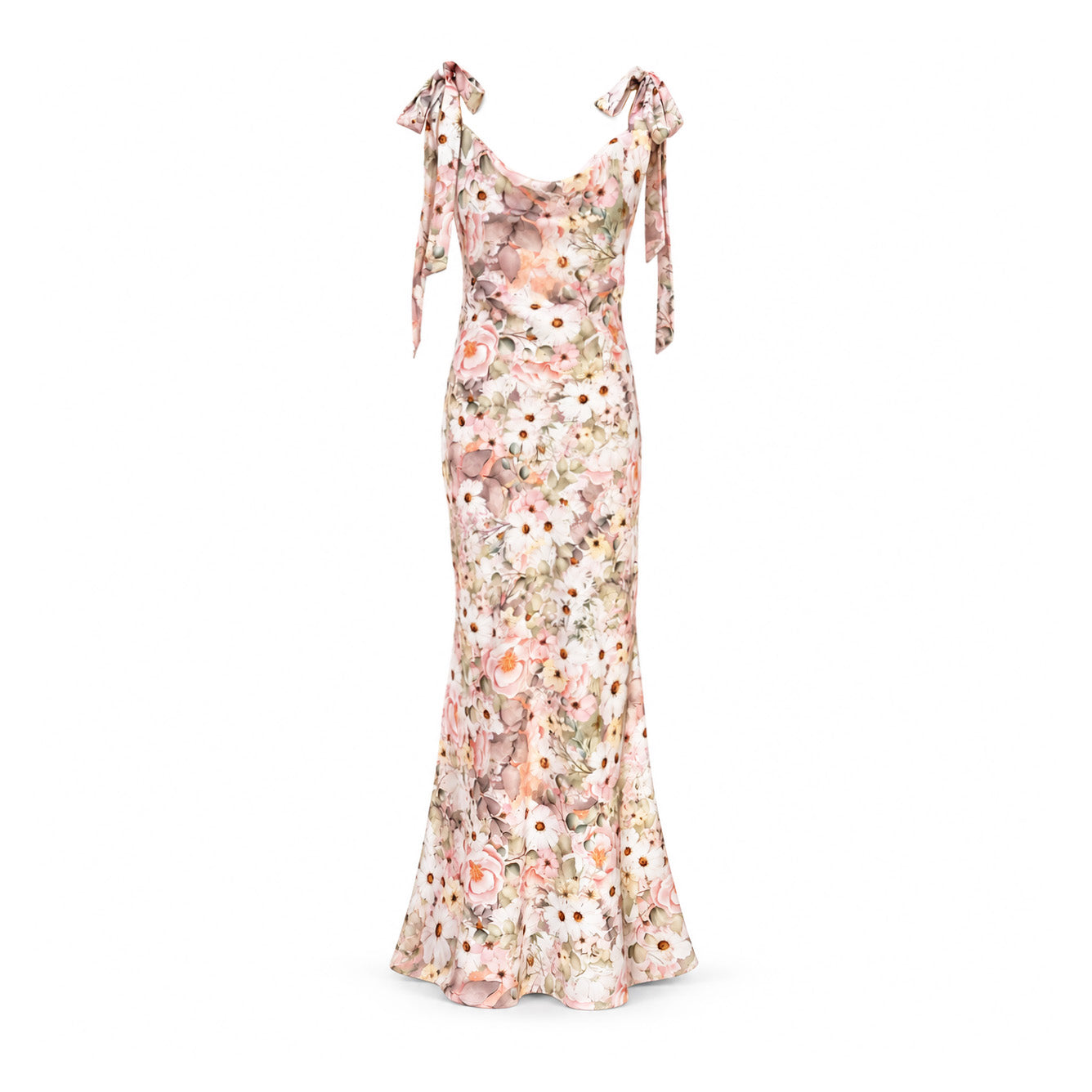 THE PHOENIX GOWN WITH SHOULDER BOWS