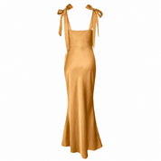 THE ROSALIE GOWN WITH SHOULDER BOWS