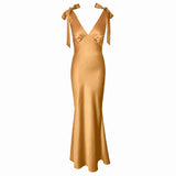 THE ROSALIE GOWN WITH SHOULDER BOWS