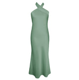 THE ASHTON HALTER DRESS - SAMPLE SALE