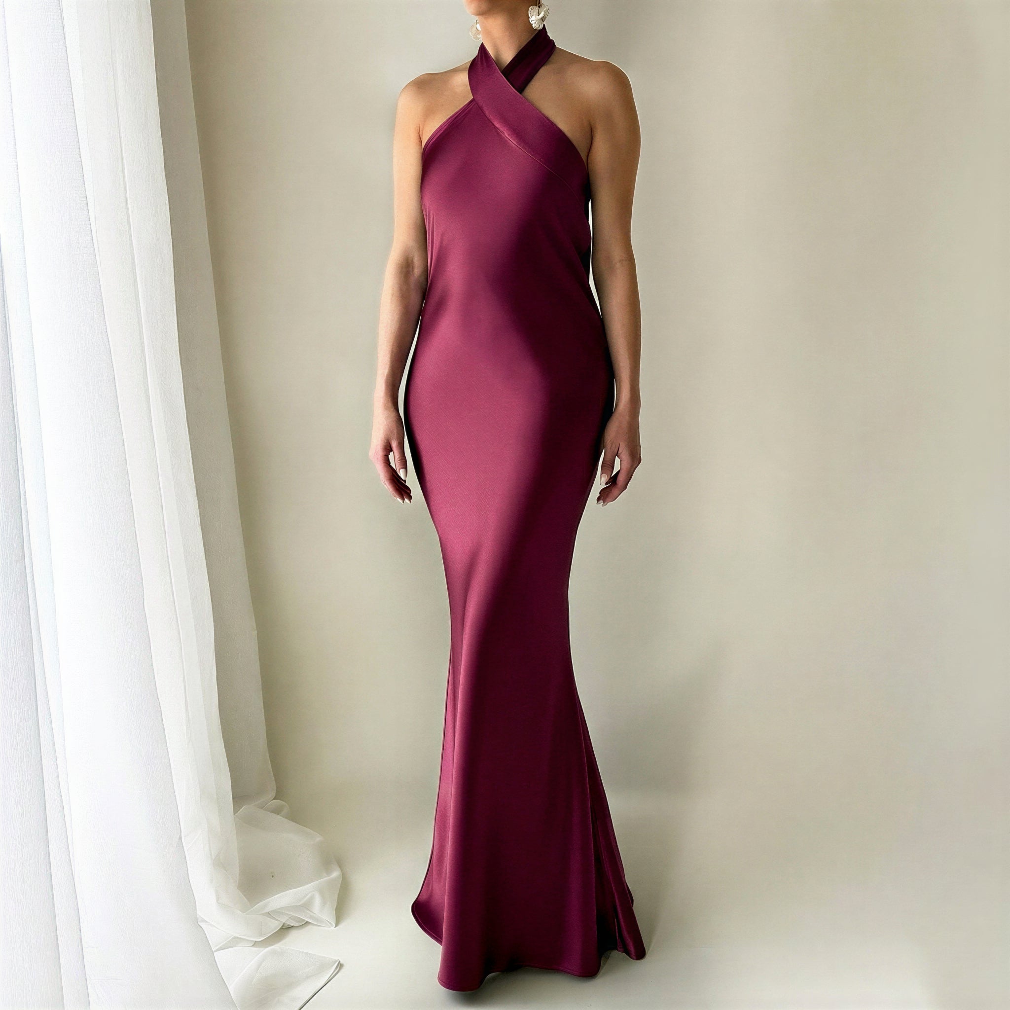 THE ASHTON HALTER GOWN