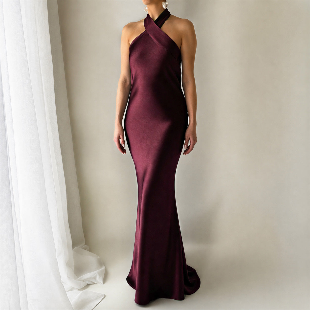 THE ASHTON HALTER GOWN