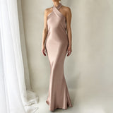 THE ASHTON HALTER GOWN