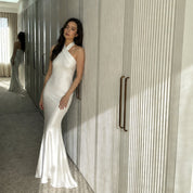 THE ASHTON HALTER GOWN