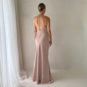 THE BAMBI HALTER GOWN