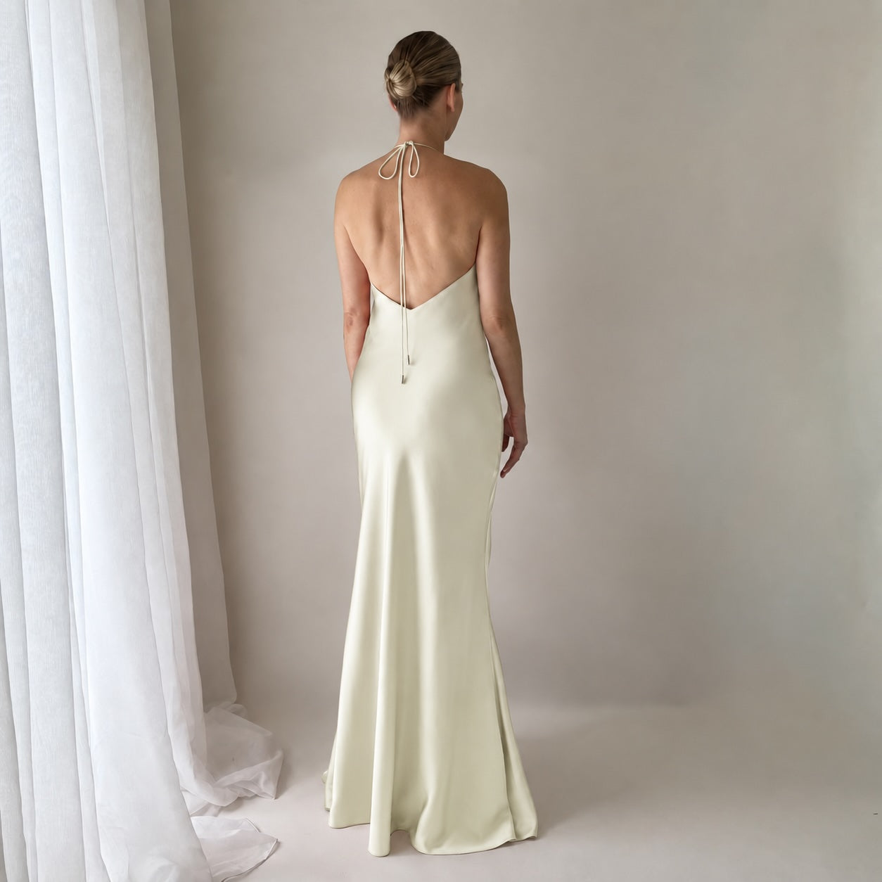 THE BAMBI HALTER GOWN