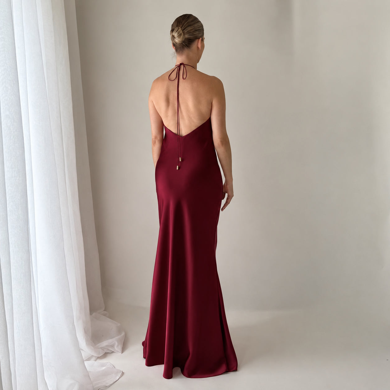 THE BAMBI HALTER GOWN - NEW COLOUR