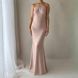 THE BAMBI HALTER GOWN