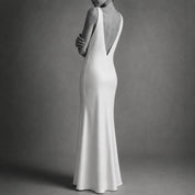 THE EDEN DEEP V SLIP GOWN