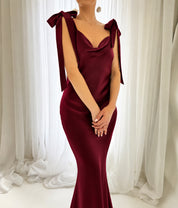 THE PHOENIX GOWN WITH SHOULDER BOWS - NEW COLOUR