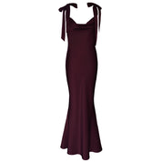 The Phoenix Gown With Shoulder Bows