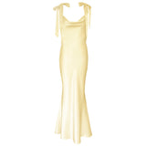 The Phoenix Gown With Shoulder Bows