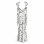 THE PHOENIX GOWN WITH LONG SHOULDER BOWS