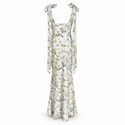 THE PHOENIX GOWN WITH LONG SHOULDER BOWS