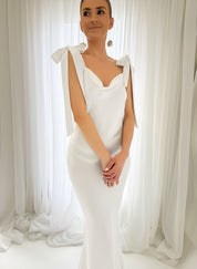 THE PHOENIX GOWN WITH SHOULDER BOWS