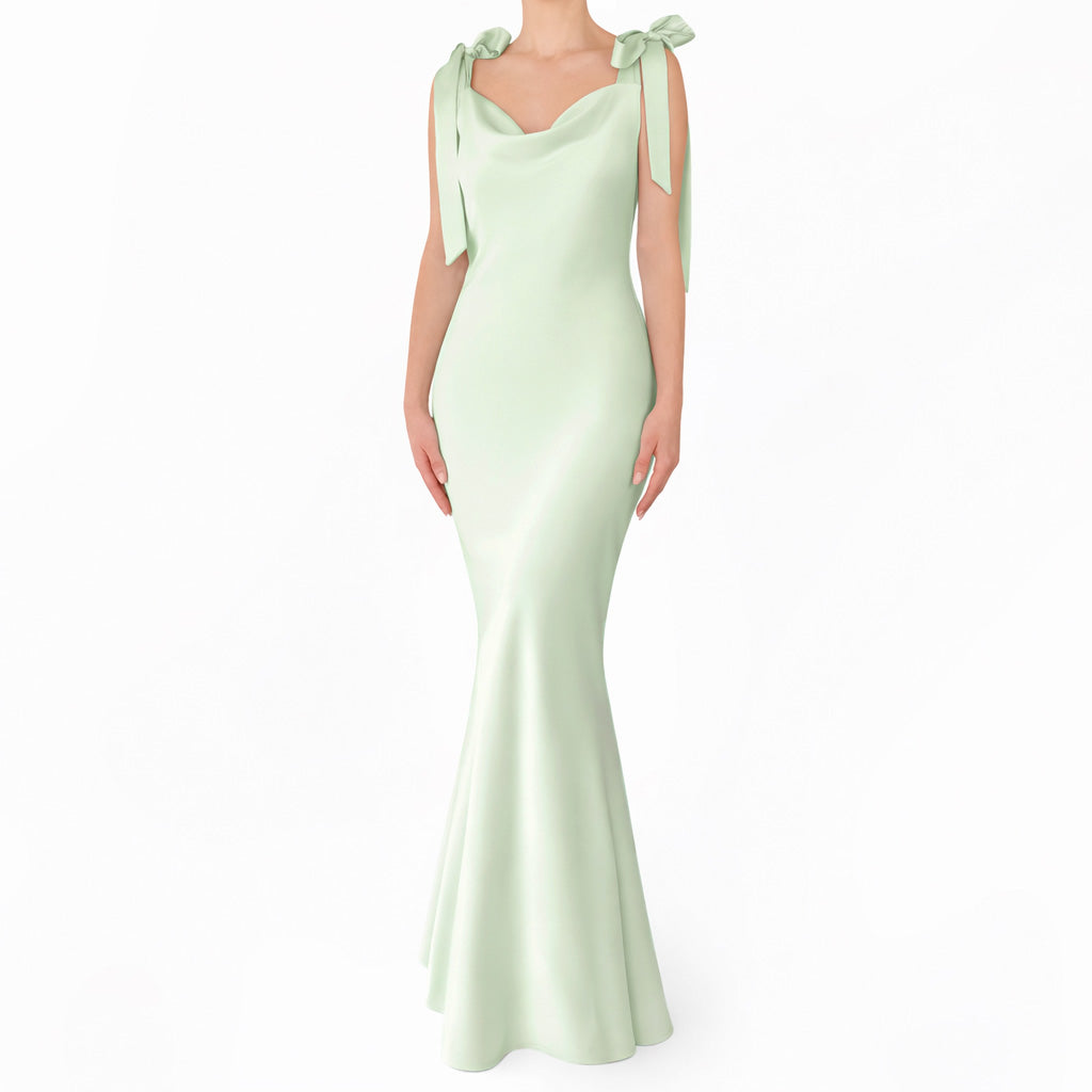 THE PHOENIX GOWN WITH SHOULDER BOWS