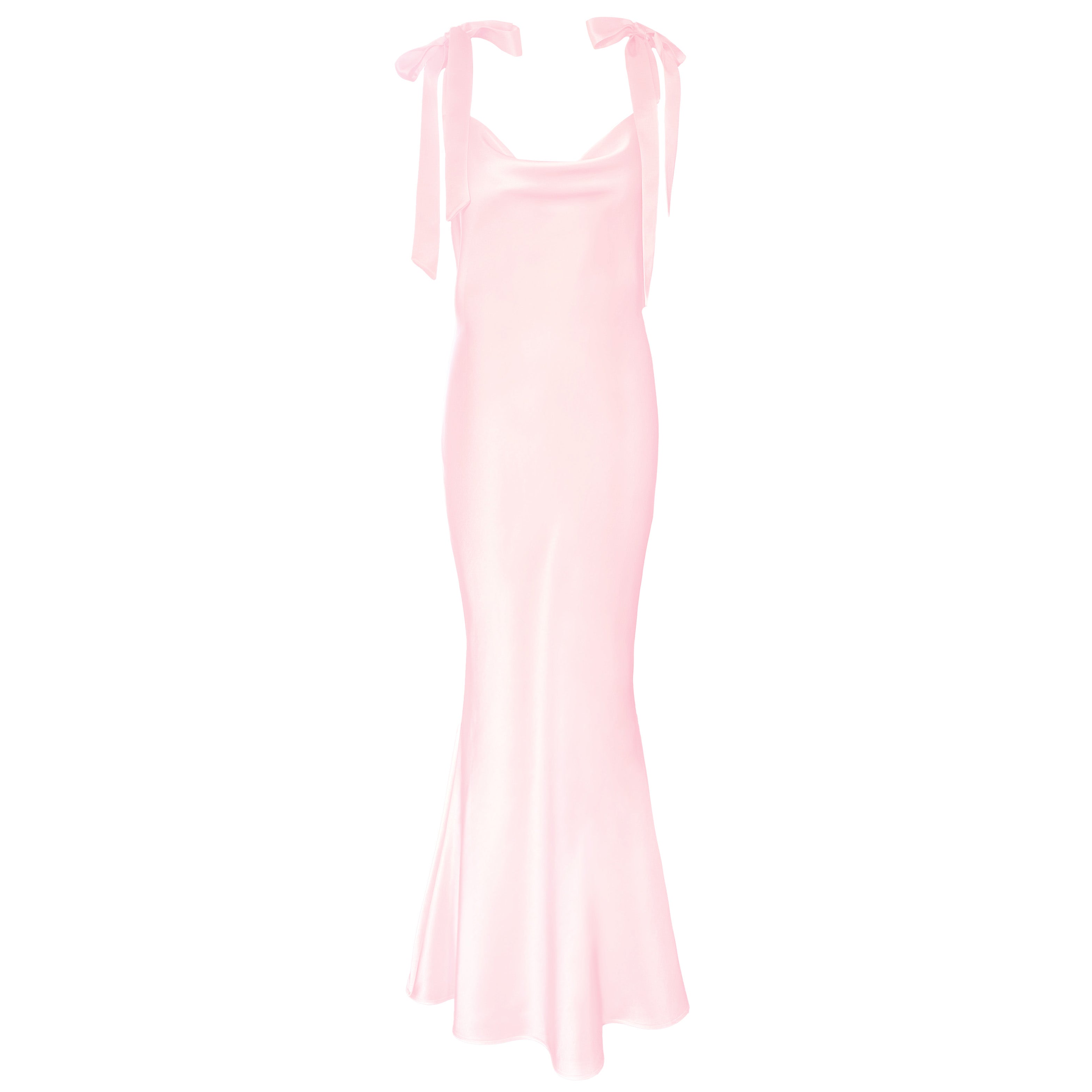 The Phoenix Gown With Shoulder Bows