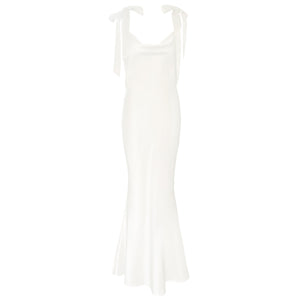 The Phoenix Gown With Shoulder Bows