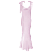 THE PHOENIX GOWN WITH SHOULDER BOWS - SAMPLE SALE