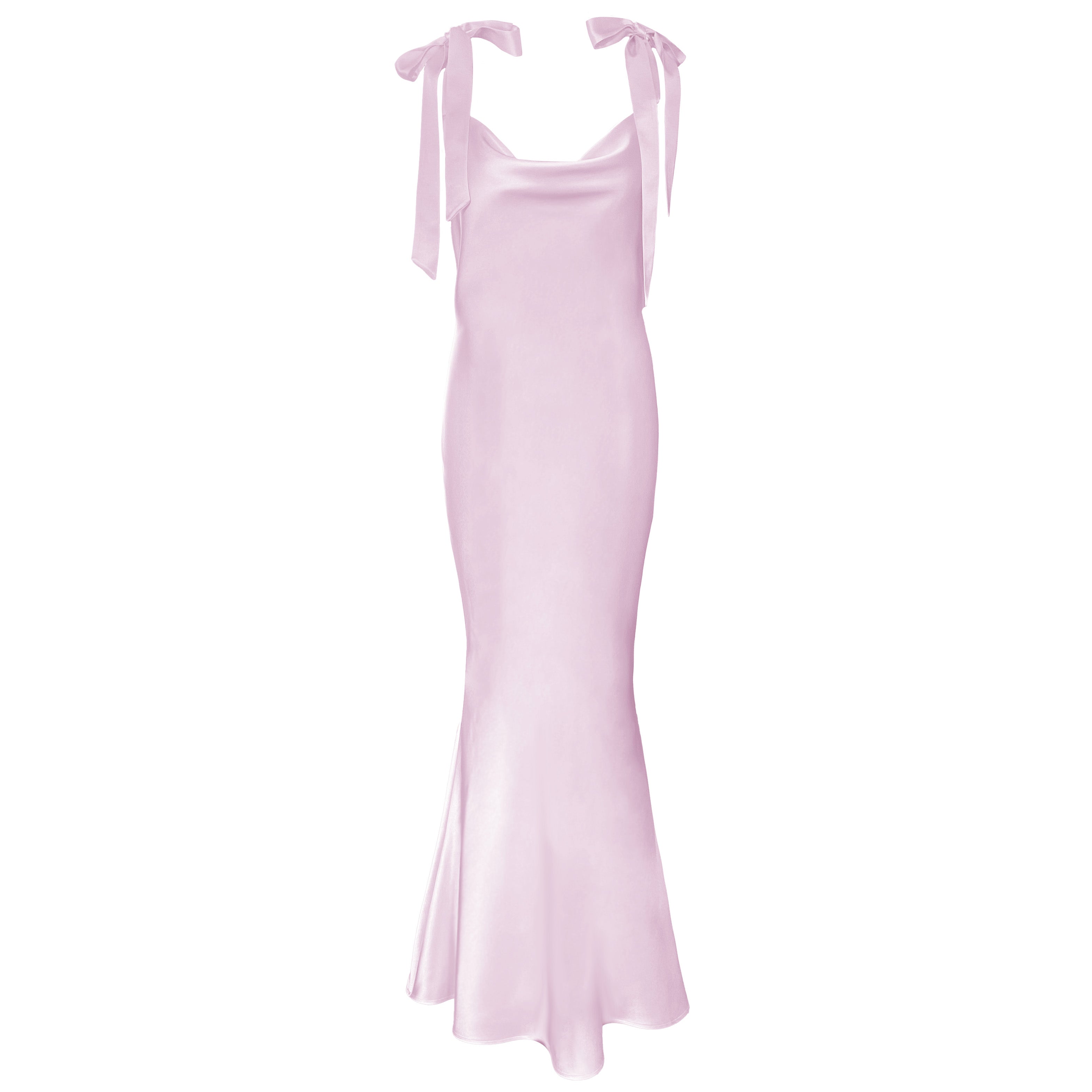 THE PHOENIX GOWN WITH SHOULDER BOWS - SAMPLE SALE