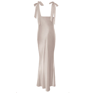 The Phoenix Gown With Shoulder Bows