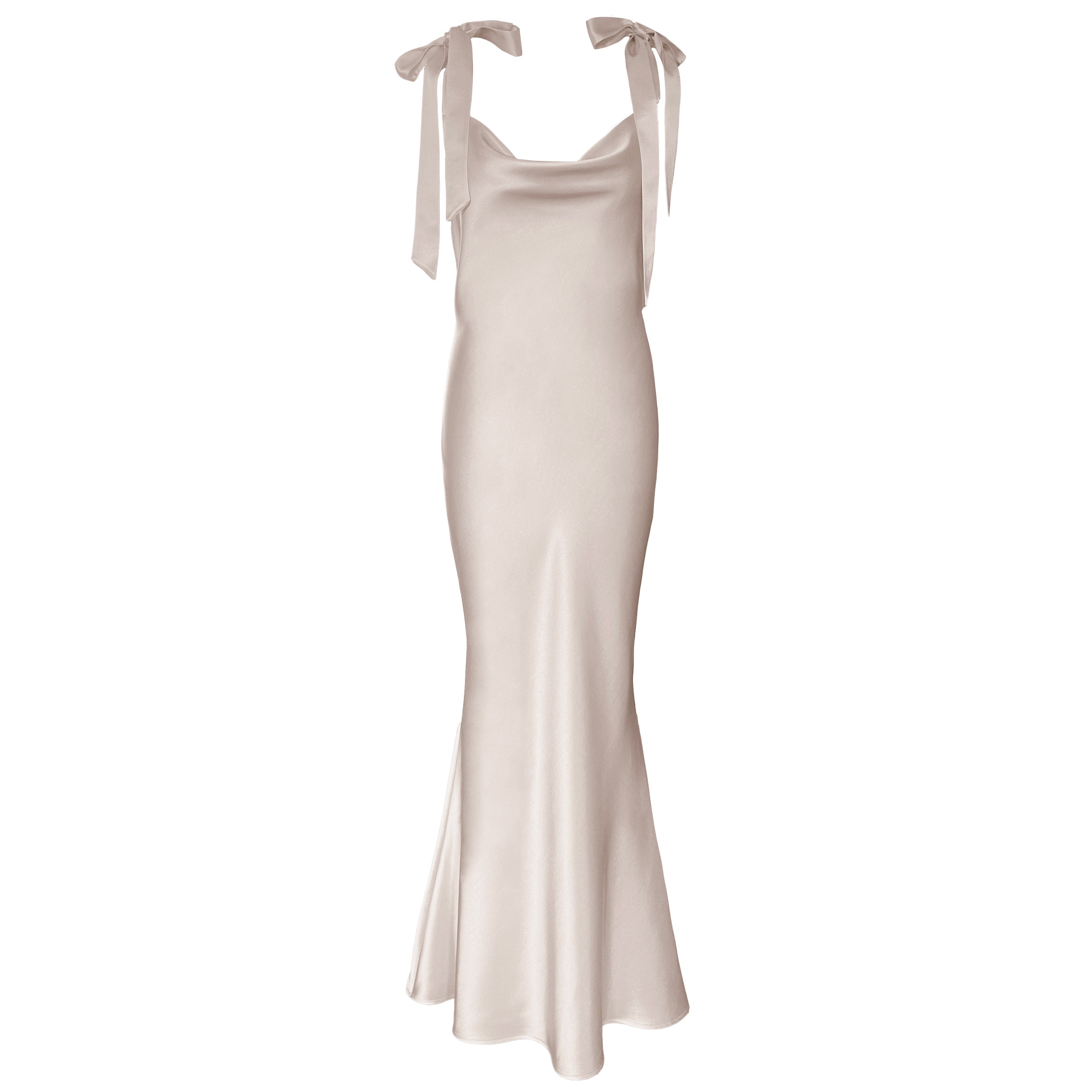 THE PHOENIX GOWN WITH SHOULDER BOWS