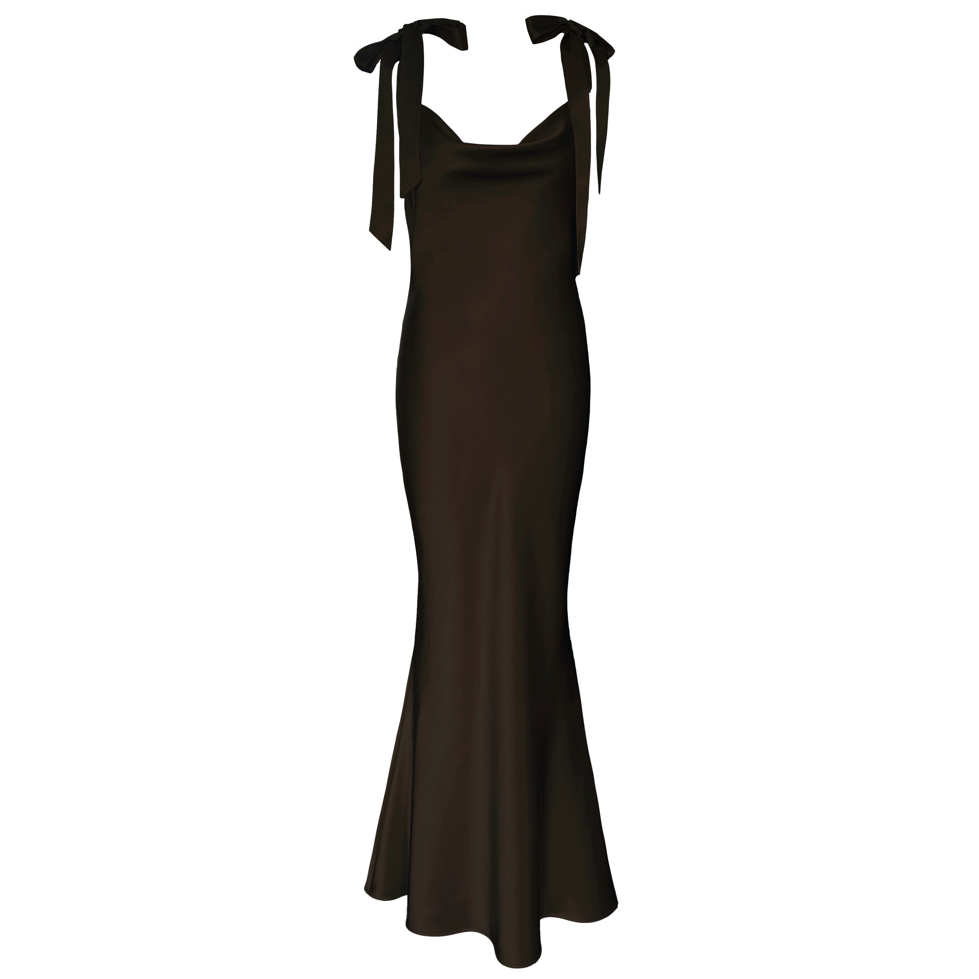 THE PHOENIX GOWN WITH SHOULDER BOWS