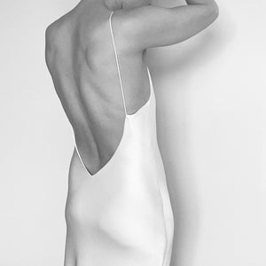 The Brooklyn V Neck Slip Gown