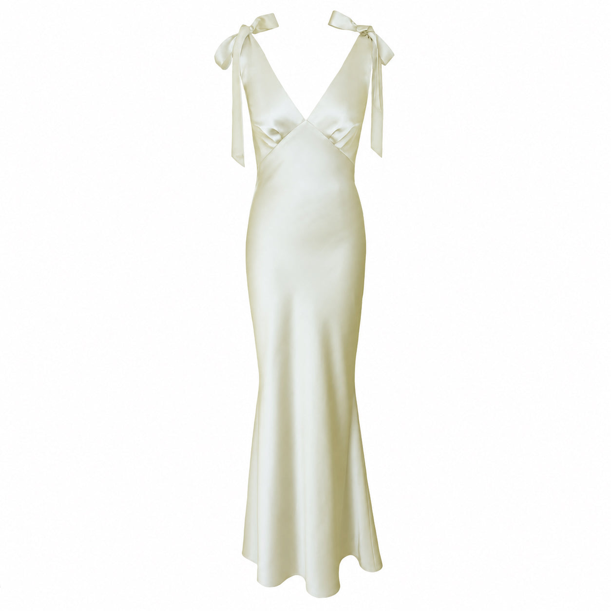 THE ROSALIE GOWN WITH SHOULDER BOWS
