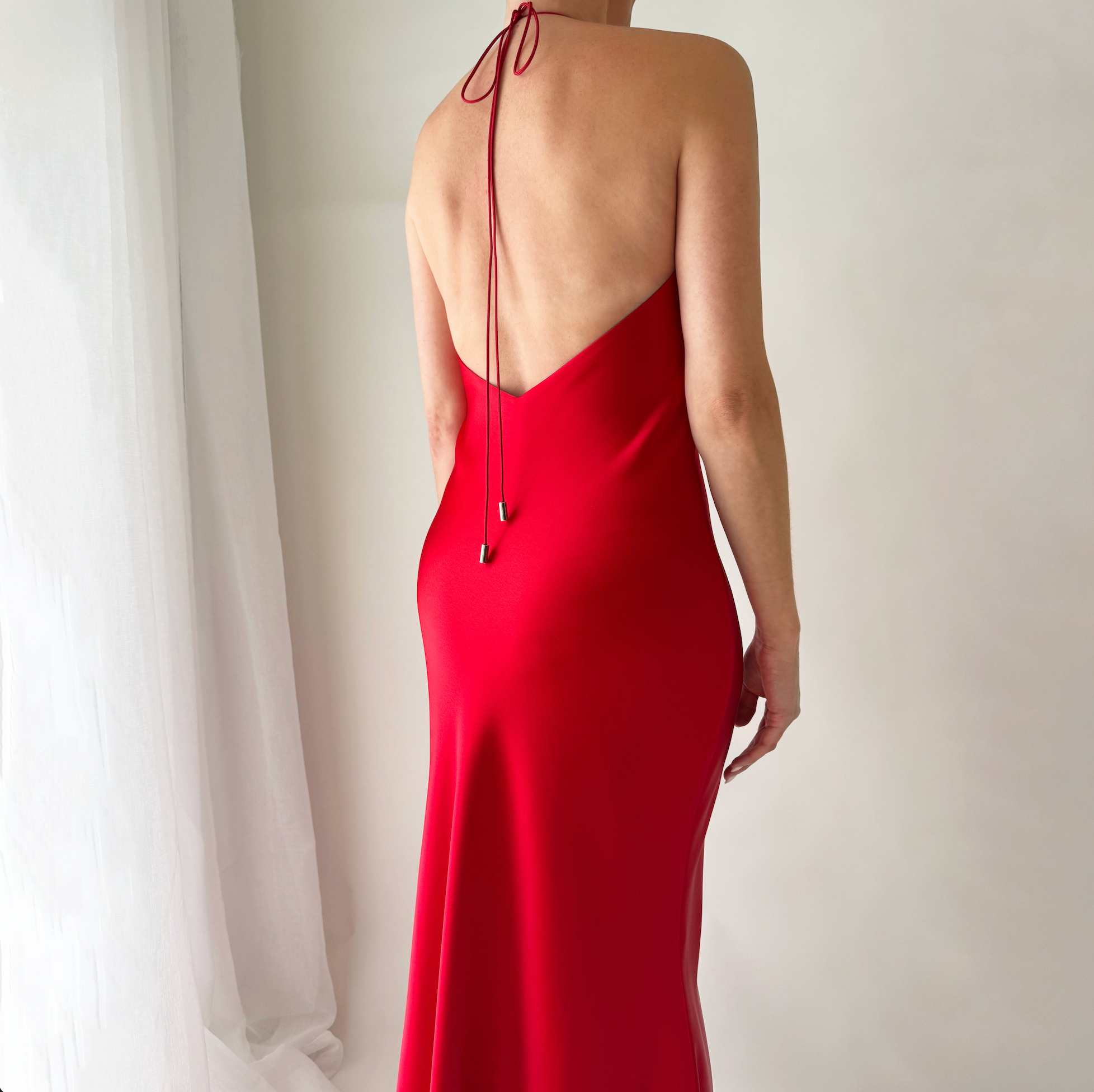 THE BAMBI HALTER GOWN