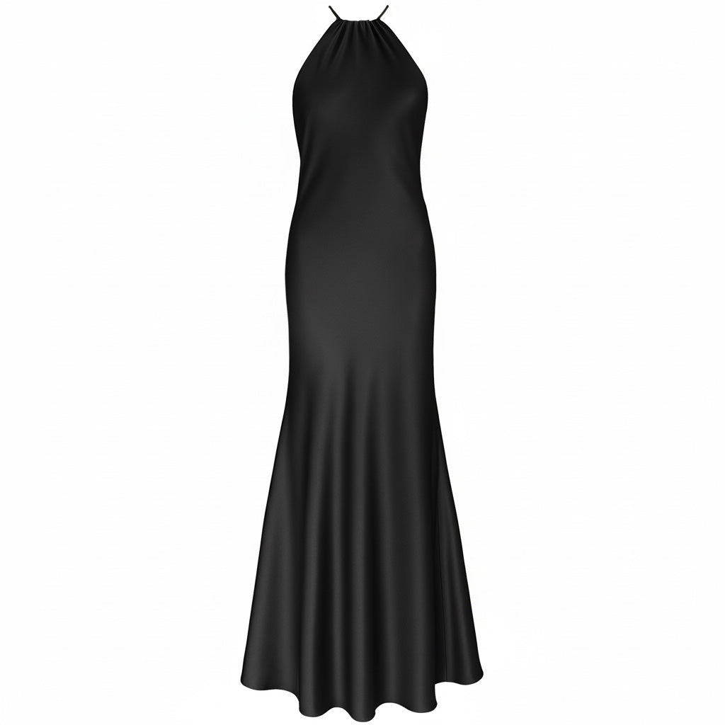 THE BAMBI HALTER GOWN