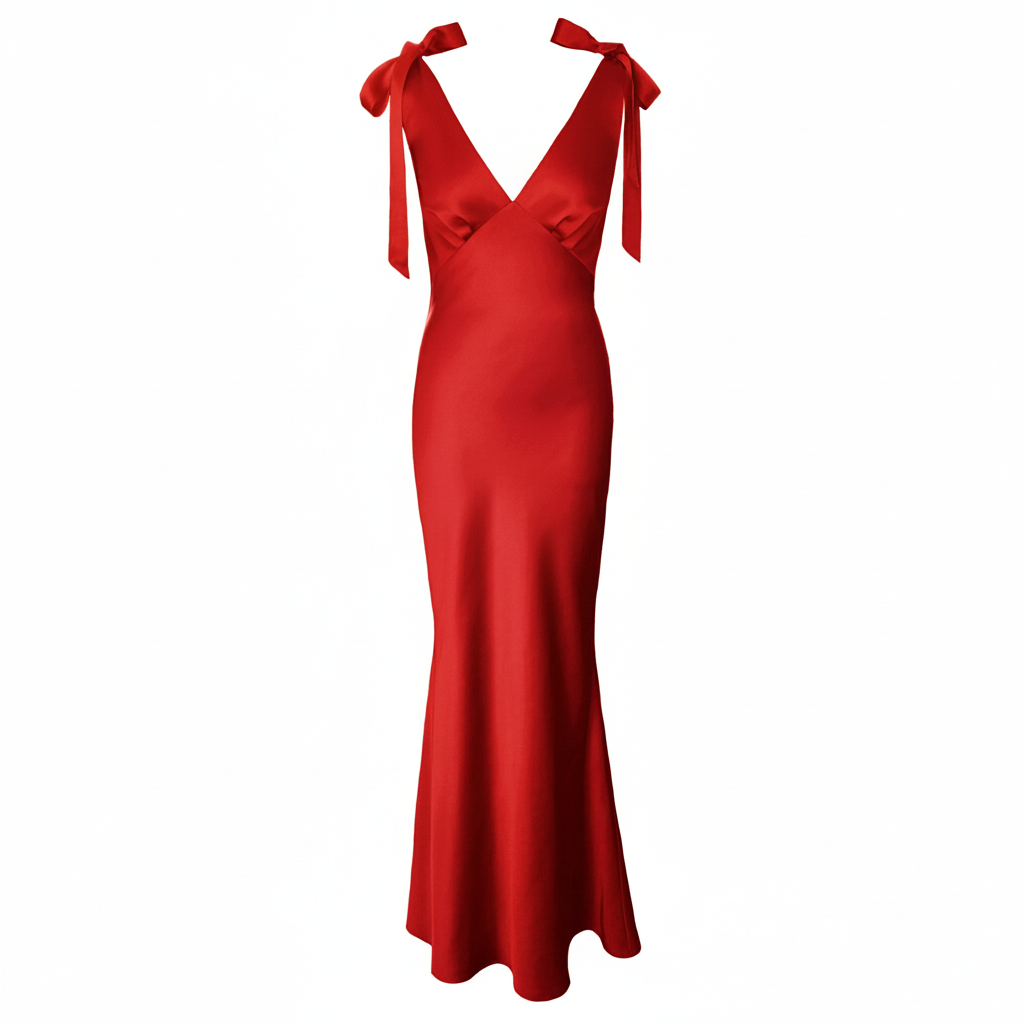THE ROSALIE GOWN WITH SHOULDER BOWS