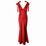 THE ROSALIE GOWN WITH SHOULDER BOWS